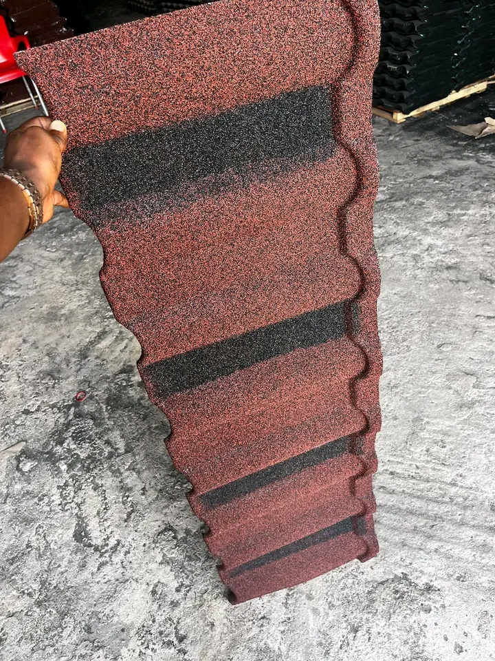 Water collection gutter system installed